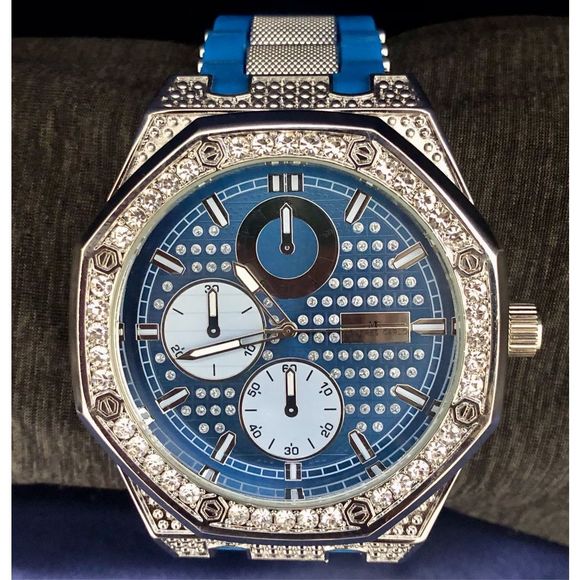 Men's big face Fashion Wrist Watch - Picture 1 of 3